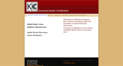 Desktop Screenshot of kosher-certification.com